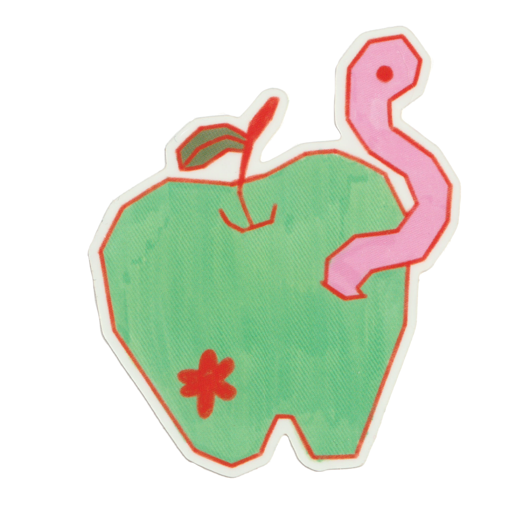 BAD APPLE! sticker