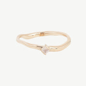 Gold Single Cobble Ring