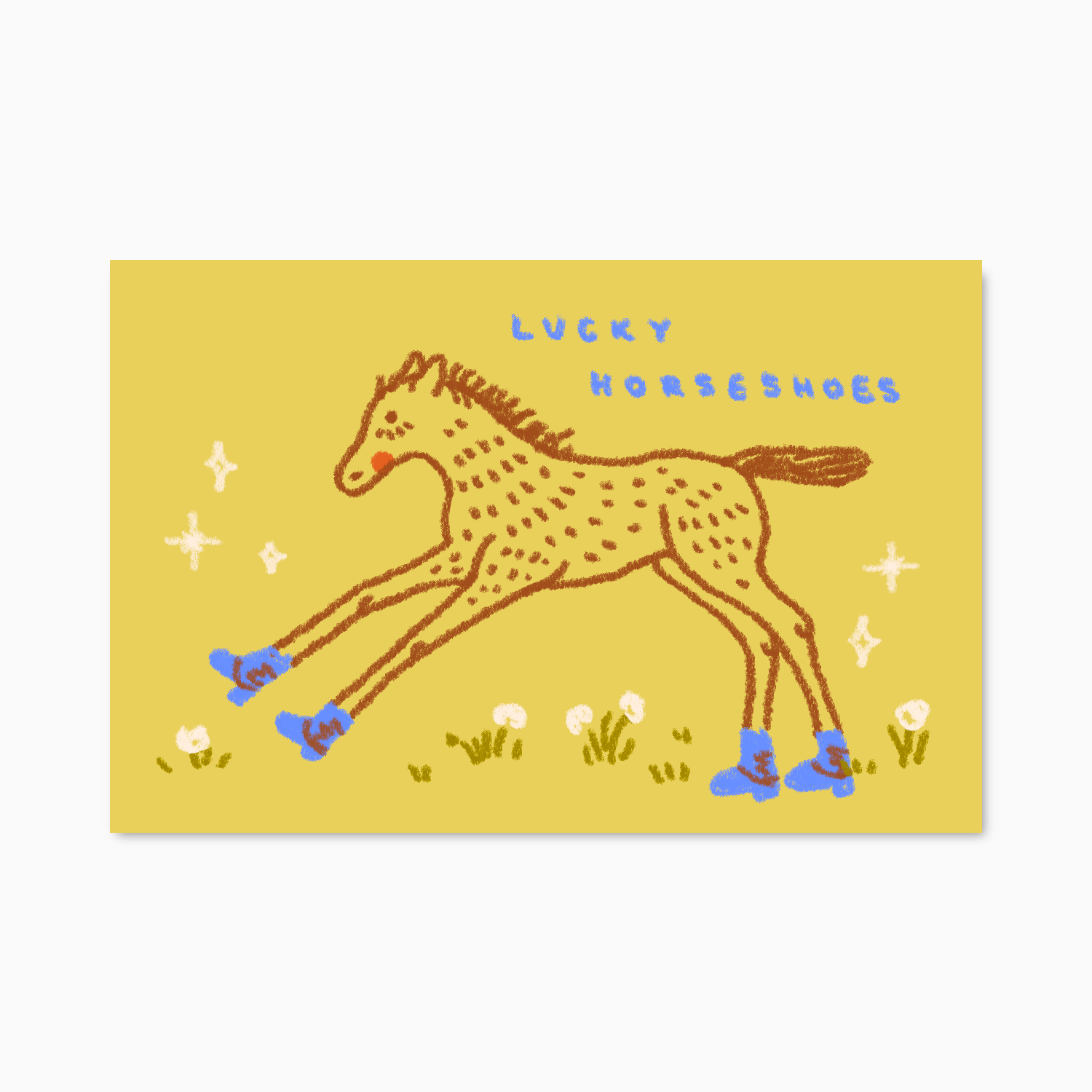 Lucky Horseshoes Sticker