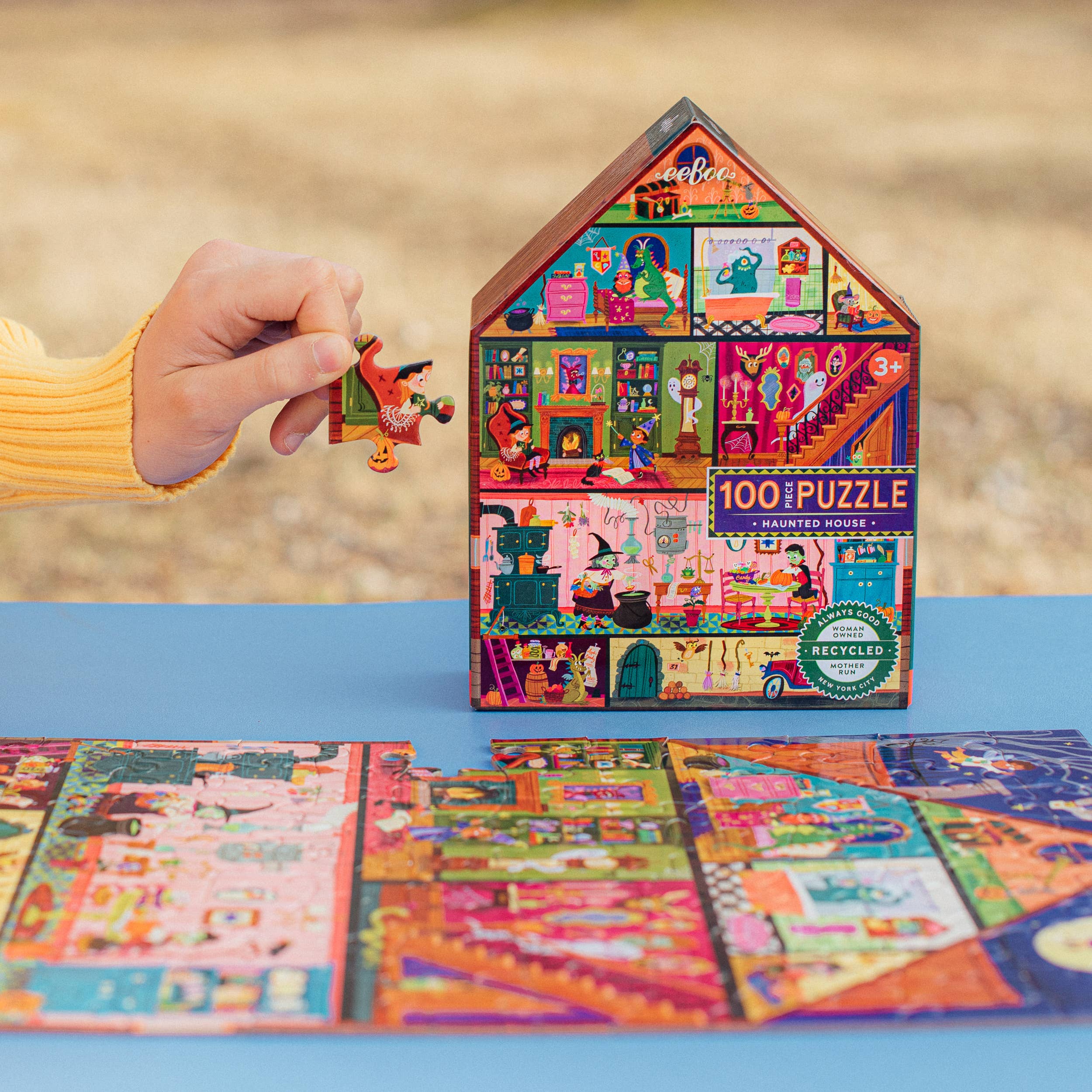Haunted House 100 Piece Puzzle