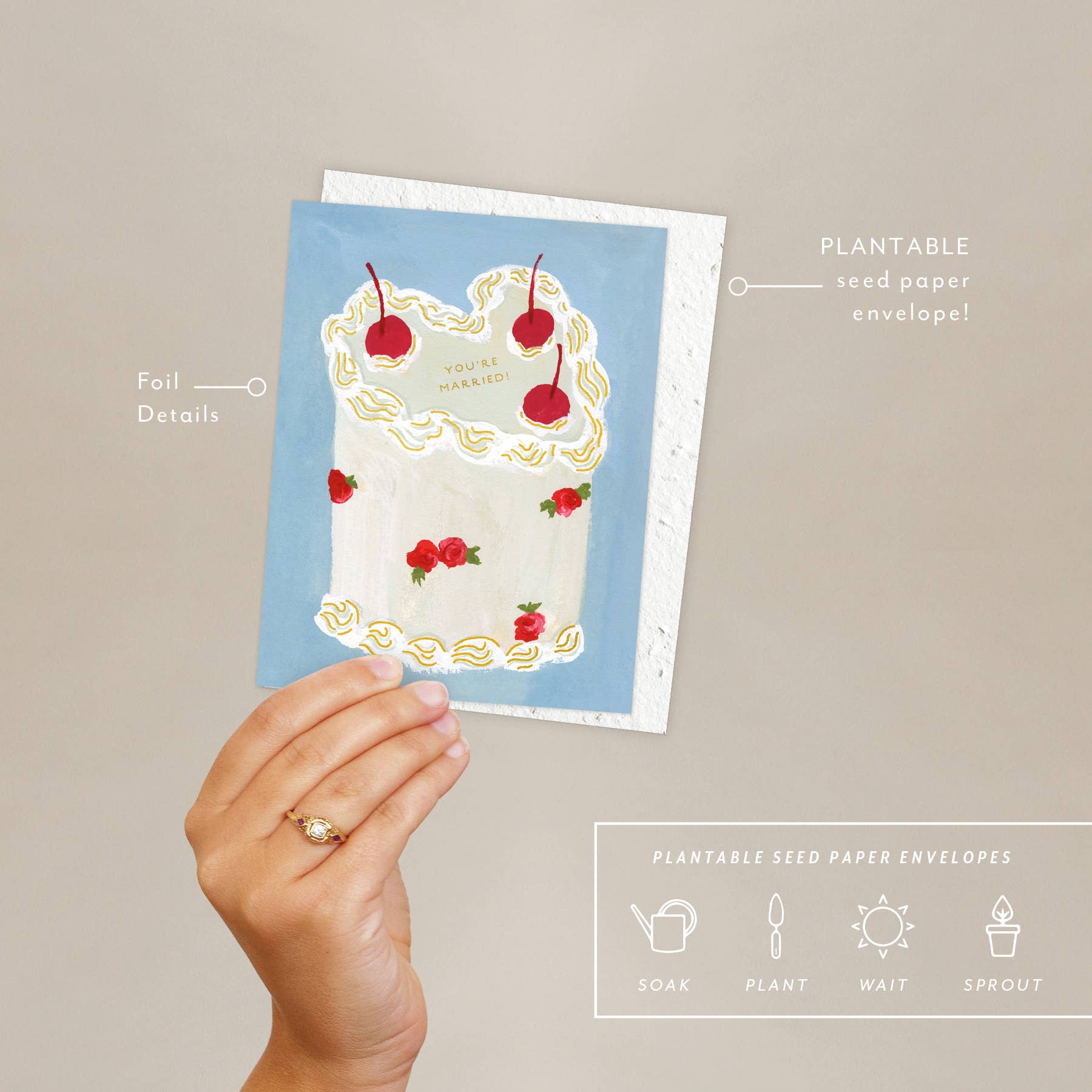 Heart You Cake Card