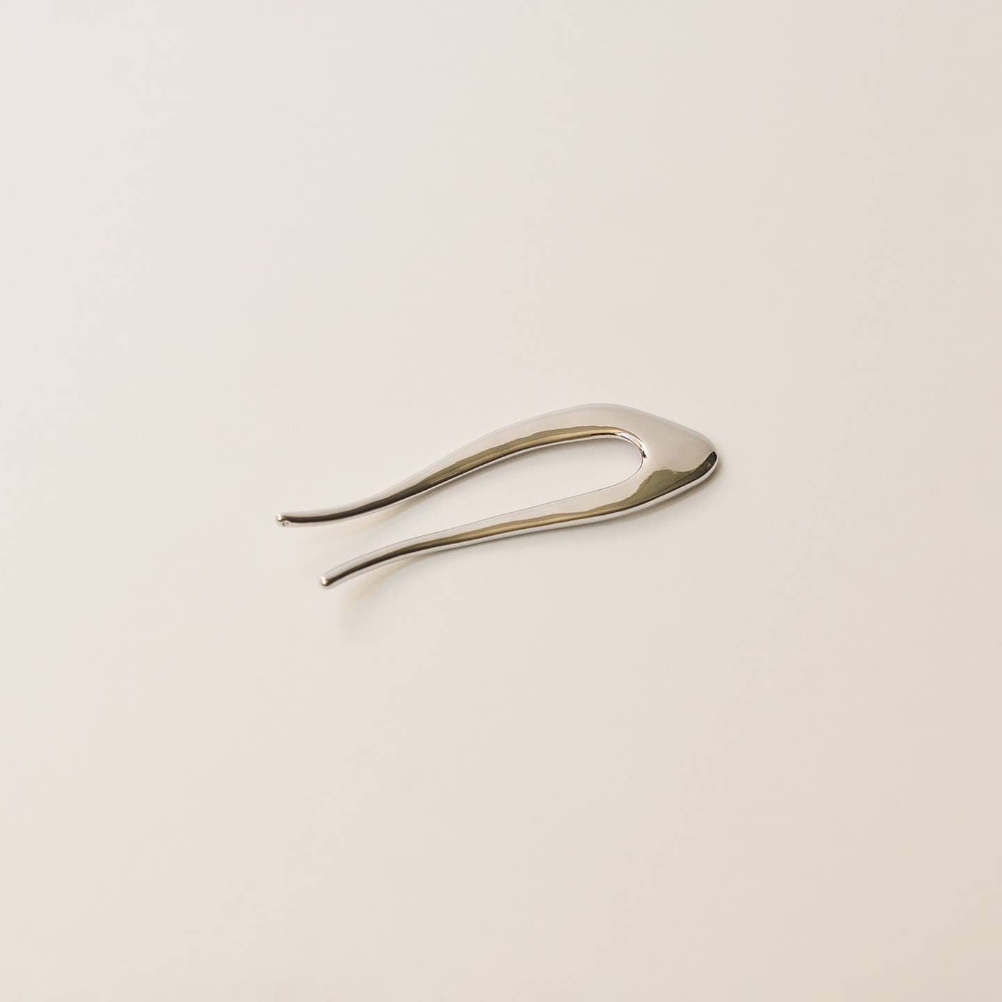 Short U-Shaped Metal Hair Stick