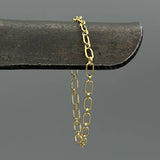 Oblong Link Chain Bracelet
