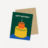 Birthday Cake Card