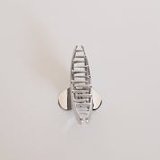 Luna Arc Metal Hair Claw Clip