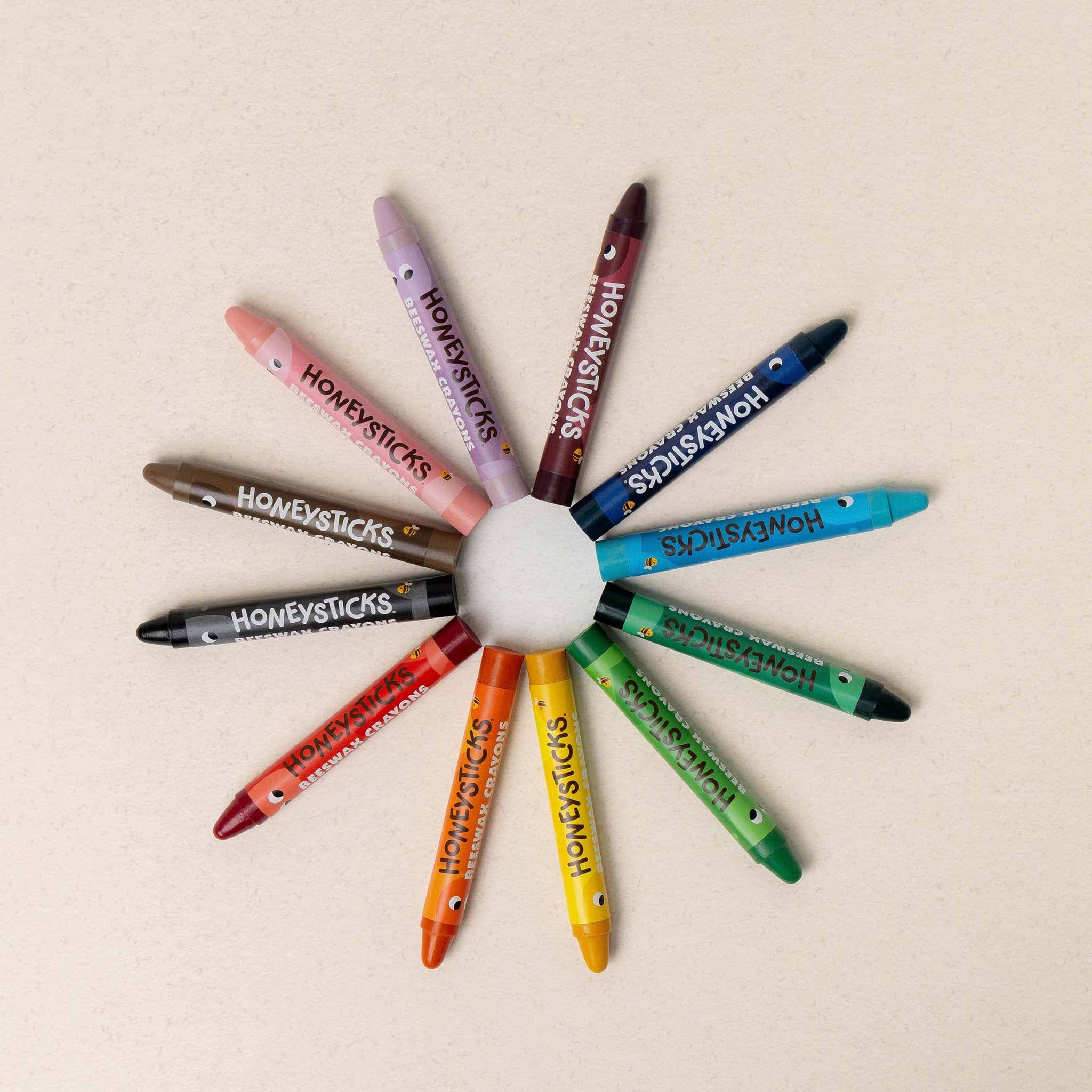 Beeswax Jumbo Crayons