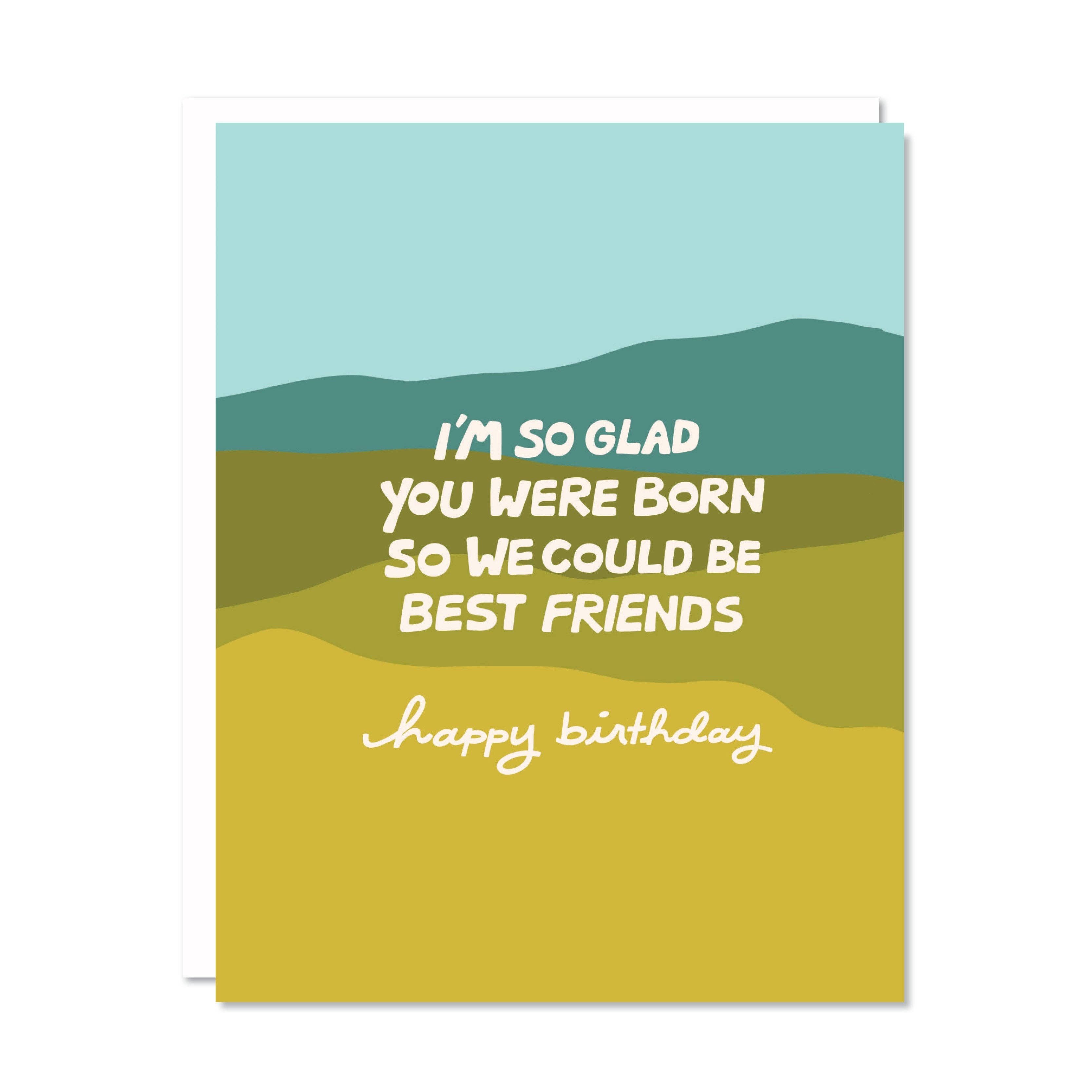 Best Friends Birthday Card