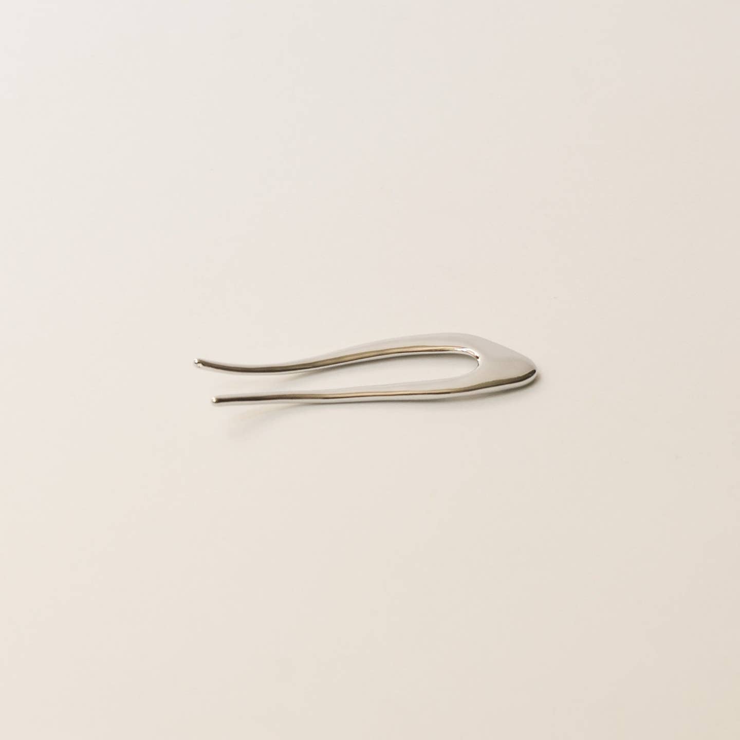 Short U-Shaped Metal Hair Stick