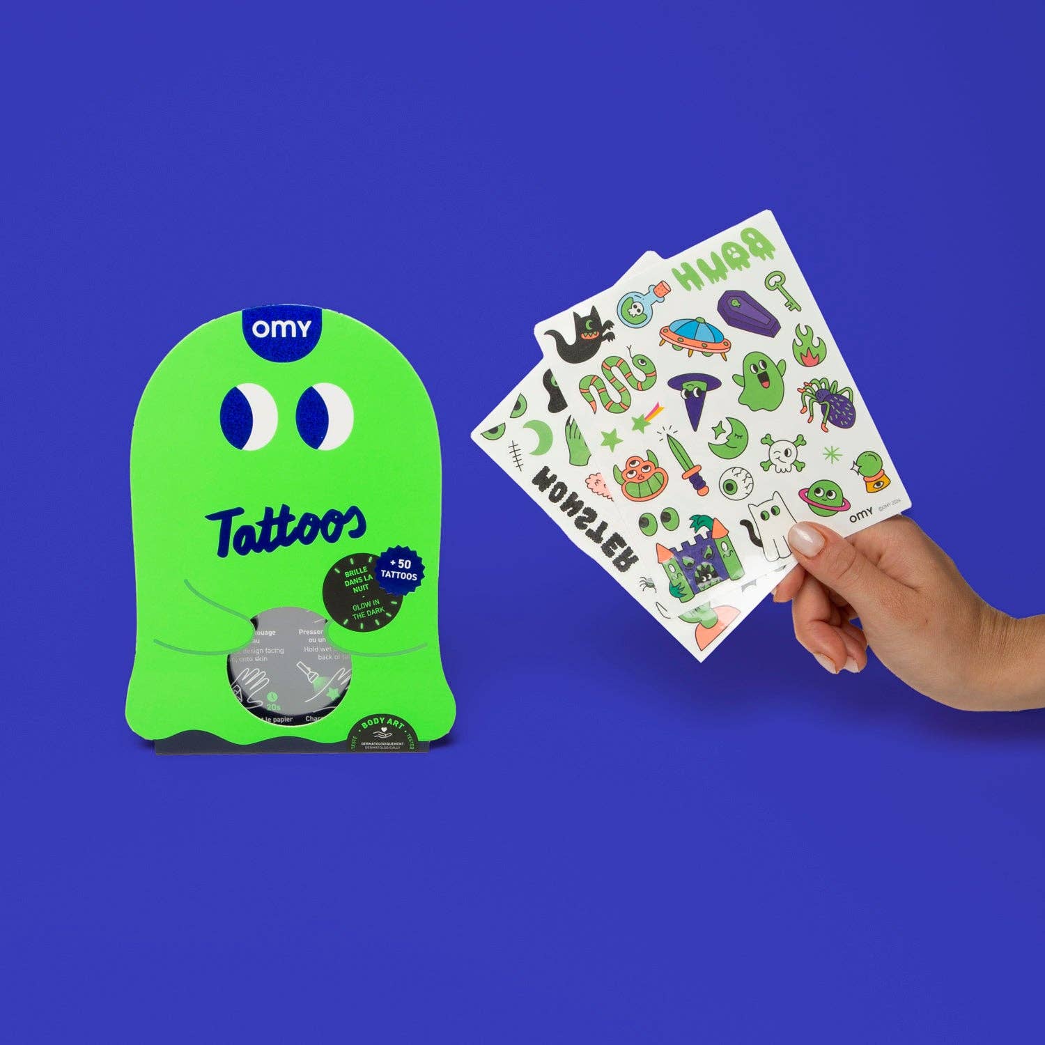 Glow in the Dark Temporary Tattoos