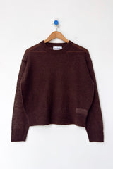 Cecile Crew Neck Mohair Sweater
