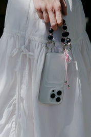 Weave Beaded Loop Keychain Charm