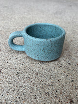 Cappuccino Mug - Blue Stone