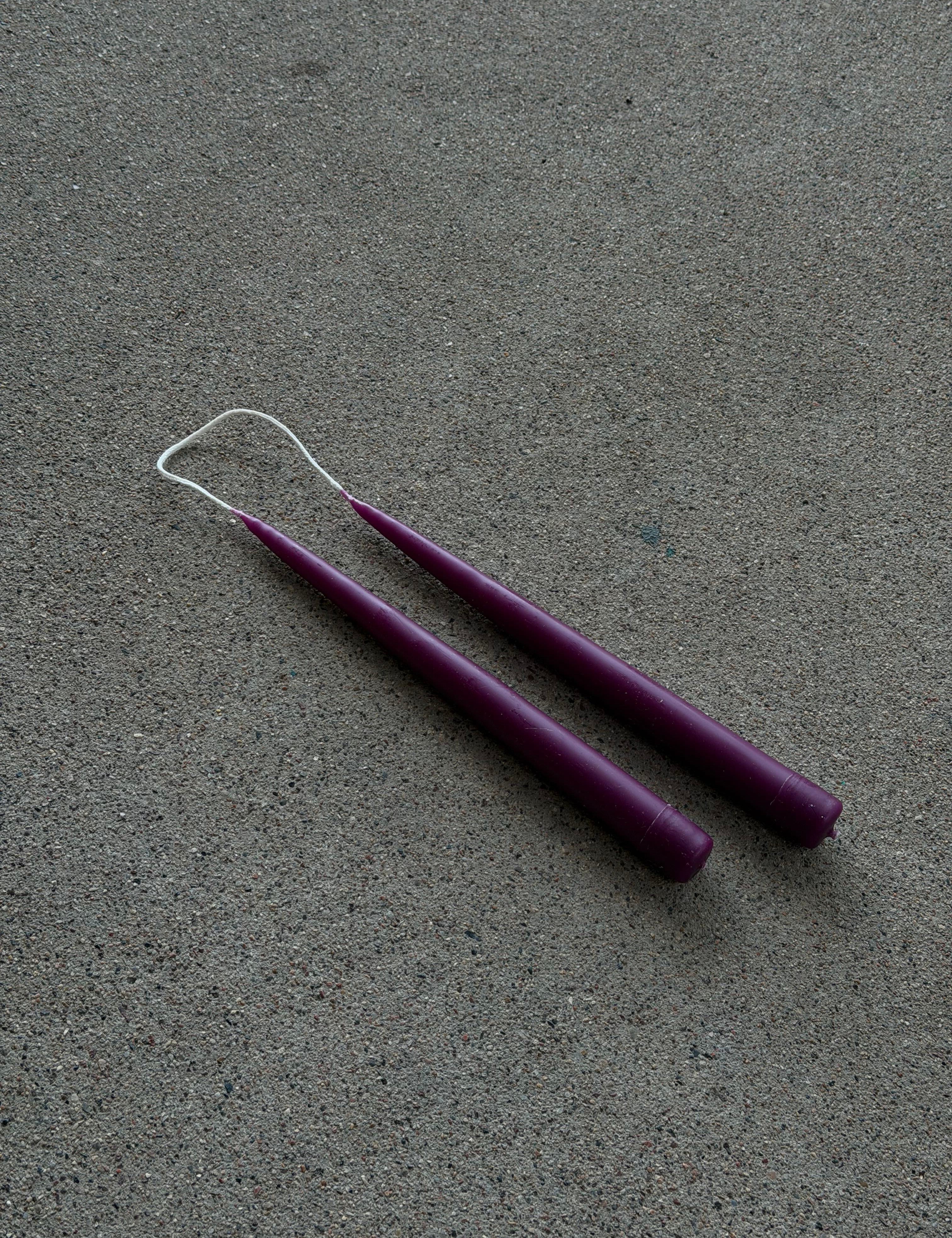 Set of 2 Taper Candles