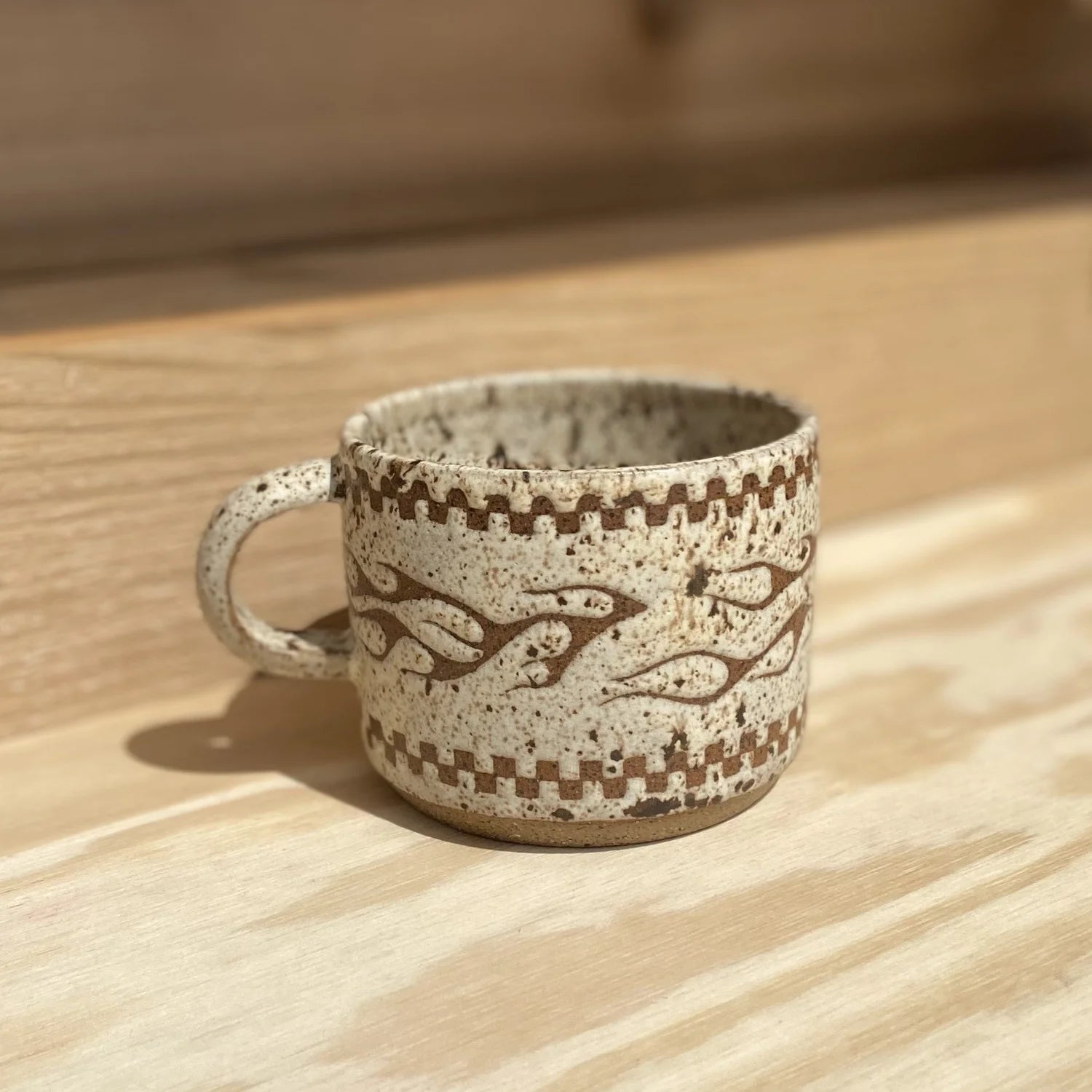 Flame Mug - Winter Wood
