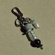 Pearl Charm Keychain