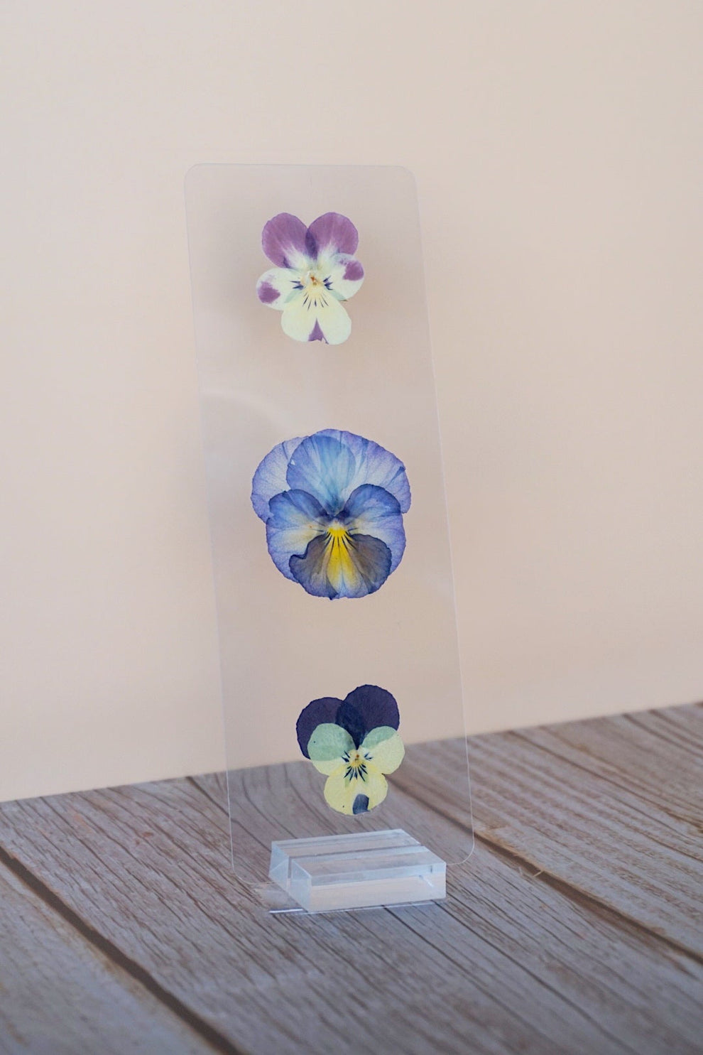 Pressed Flower Bookmark