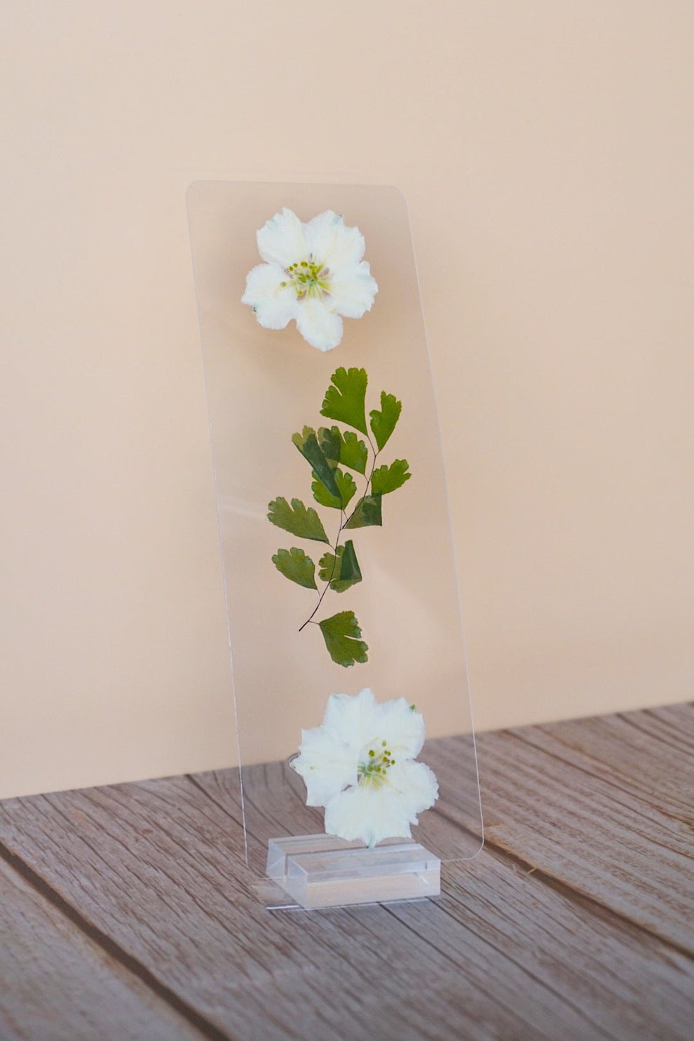 Pressed Flower Bookmark