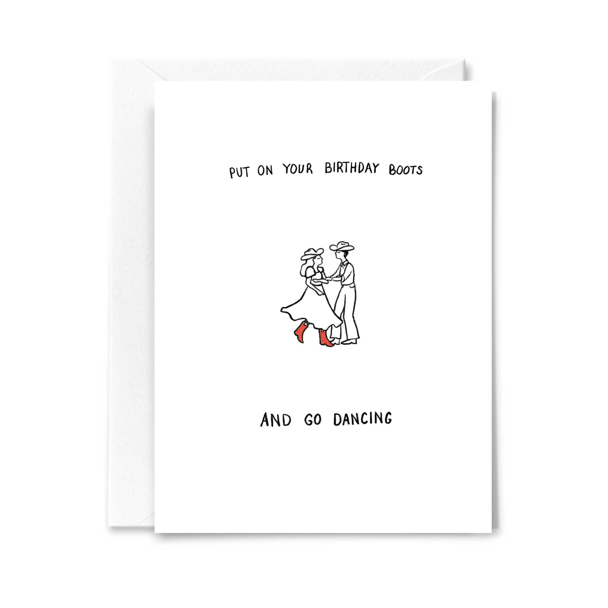 Birthday Boots Card