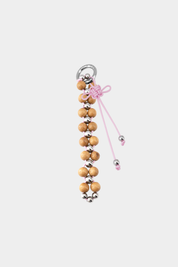 Weave Beaded Loop Keychain Charm