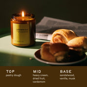Cardamom Bun Candle