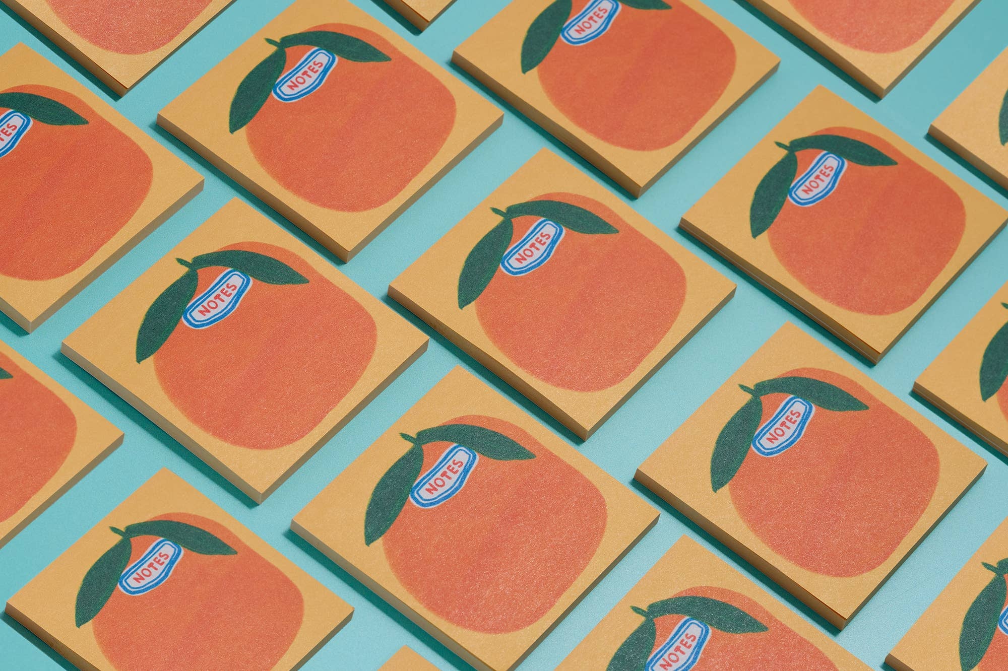 Cutie Orange Sticky Notes