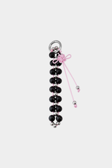 Weave Beaded Loop Keychain Charm