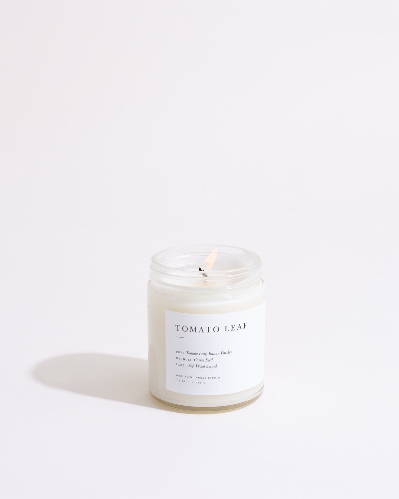Tomato Leaf Jar Candle