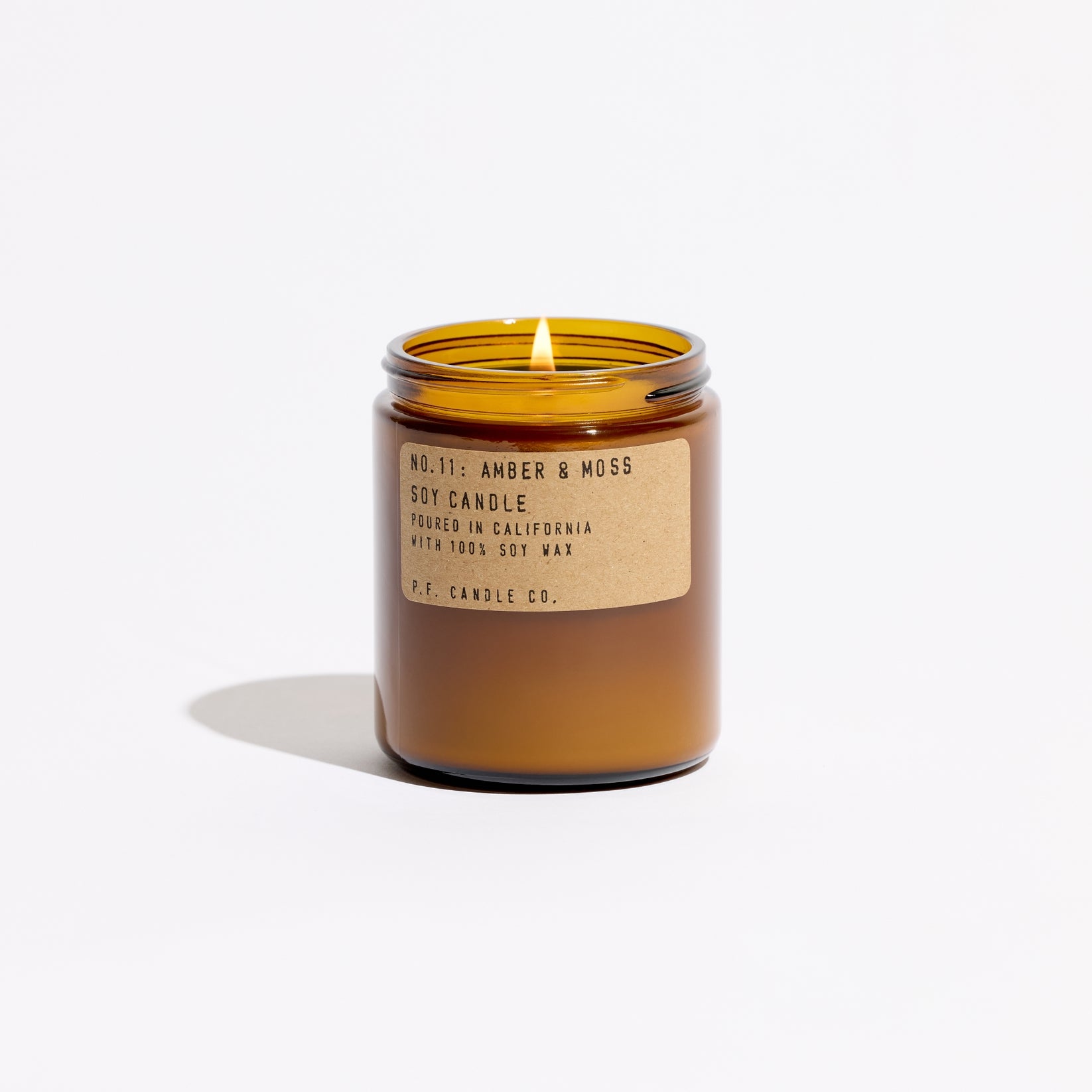 Amber & Moss Candle