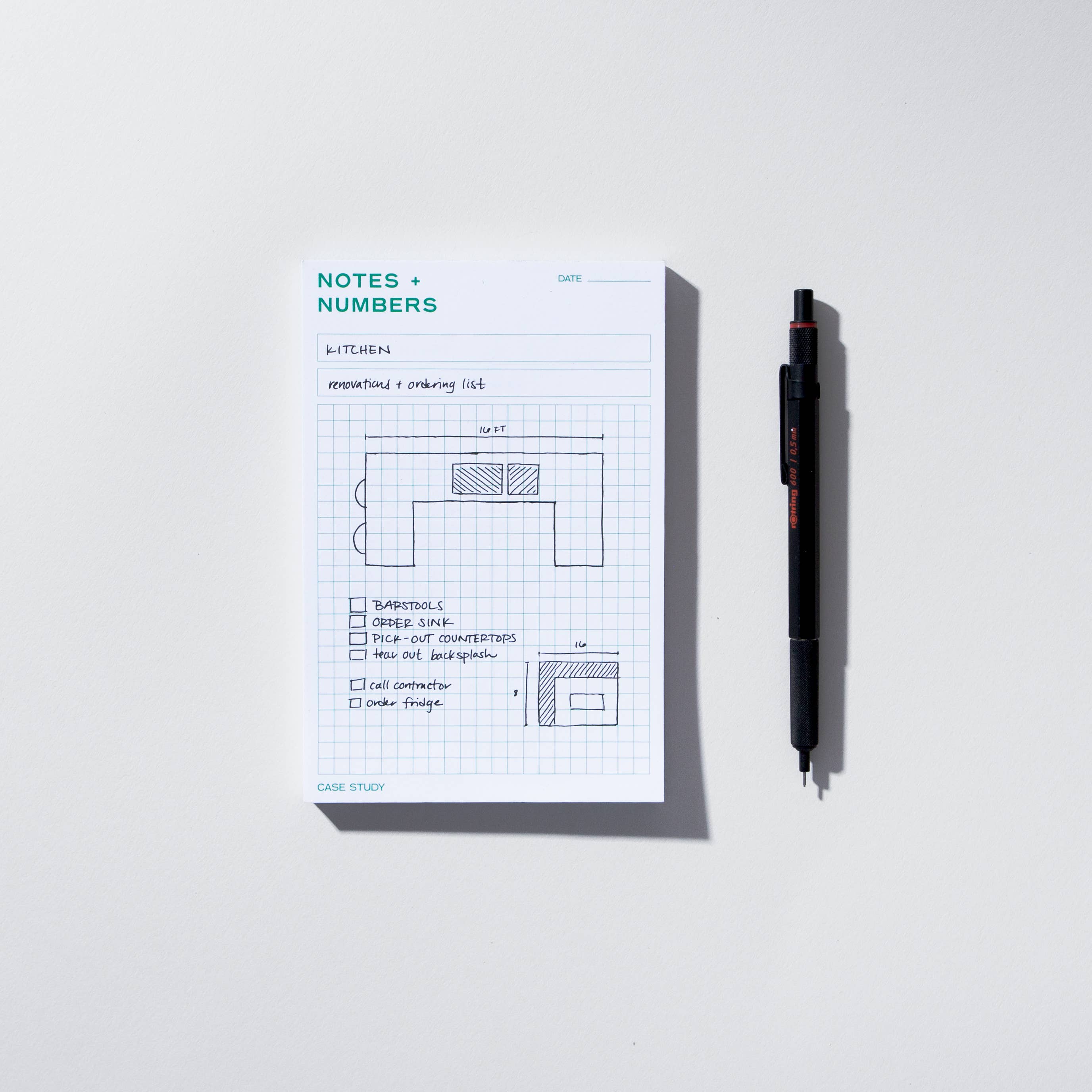 Gridded Notepad