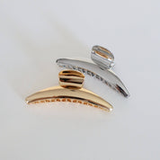 Luna Arc Metal Hair Claw Clip