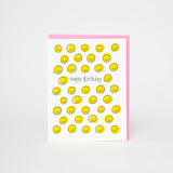 Happy Face Birthday Card
