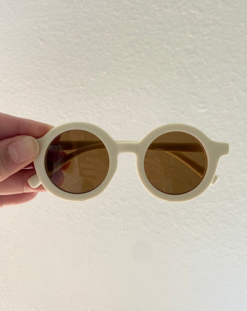 Kids Round Retro Sunglasses