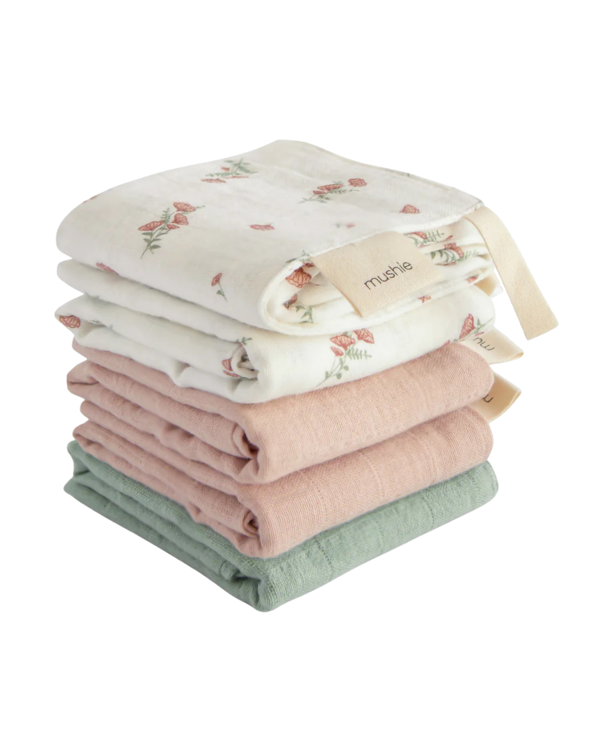 Muslin Cotton Washcloth 5-Pack